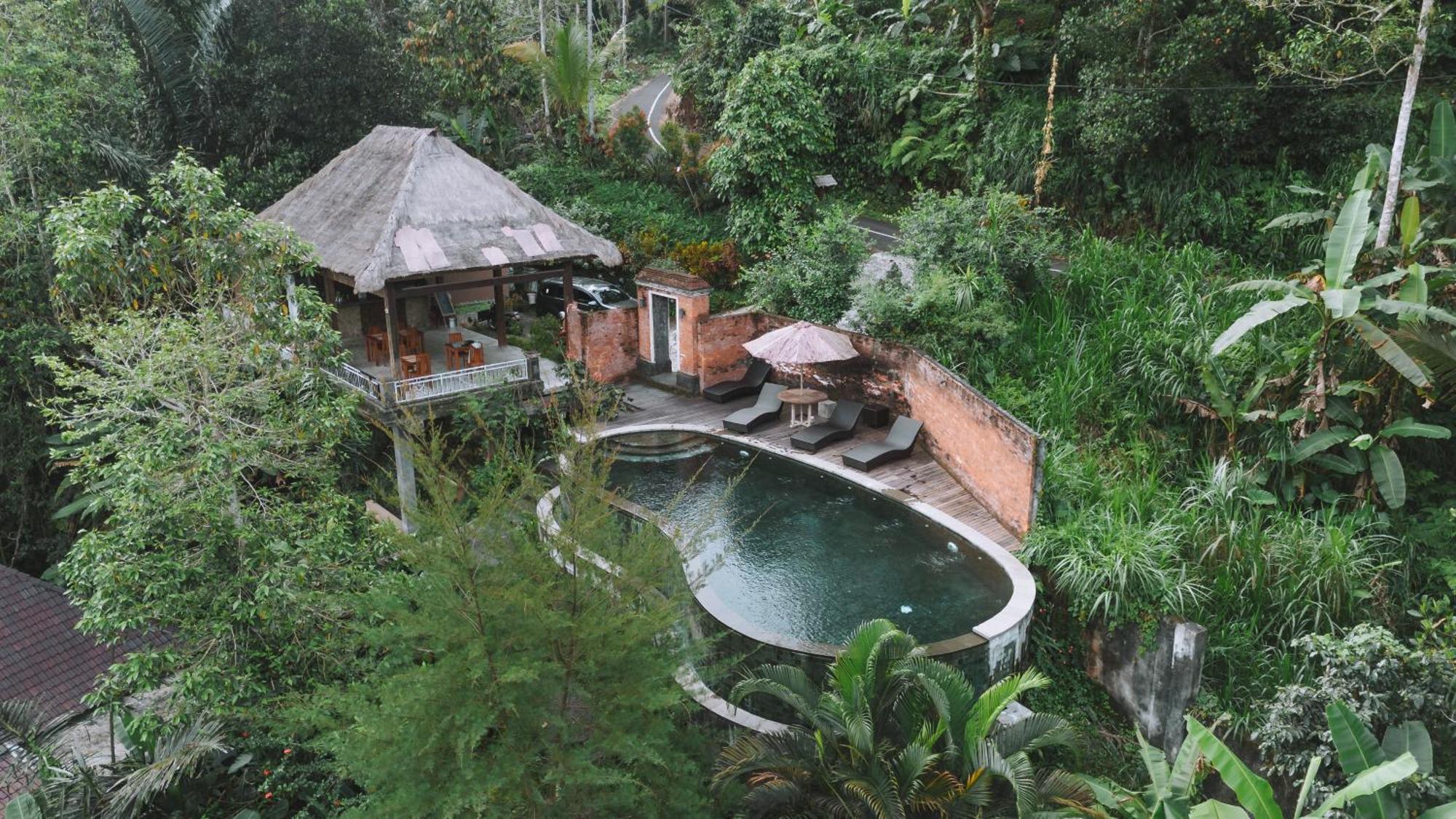 Вилла Tirta Sari Tampaksiring Экстерьер фото