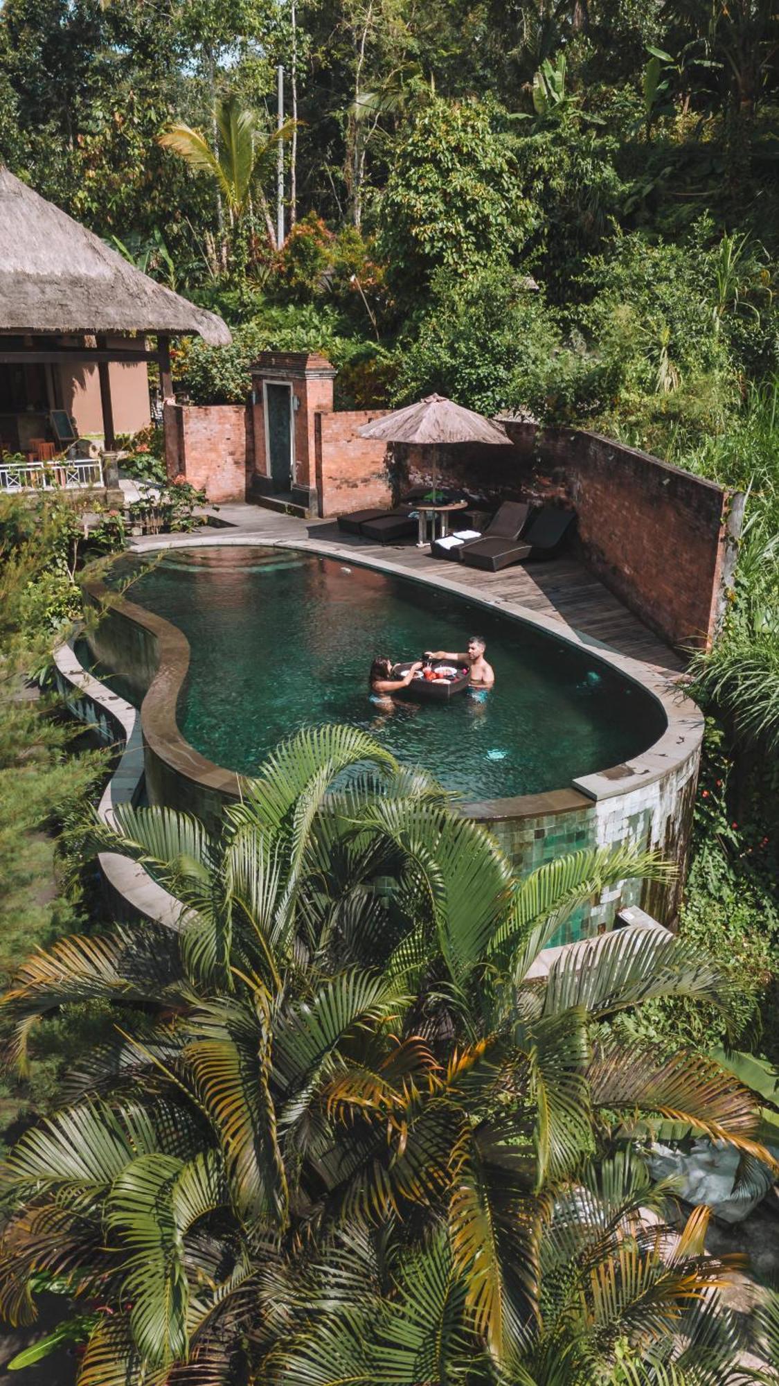 Вилла Tirta Sari Tampaksiring Экстерьер фото