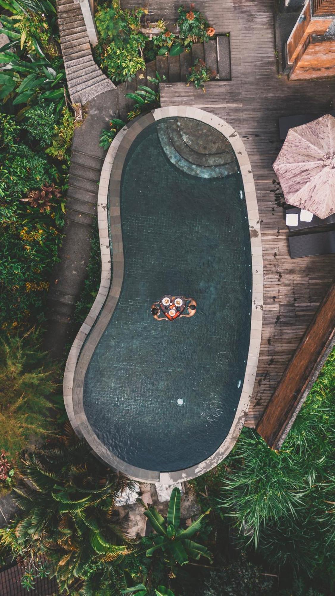 Вилла Tirta Sari Tampaksiring Экстерьер фото