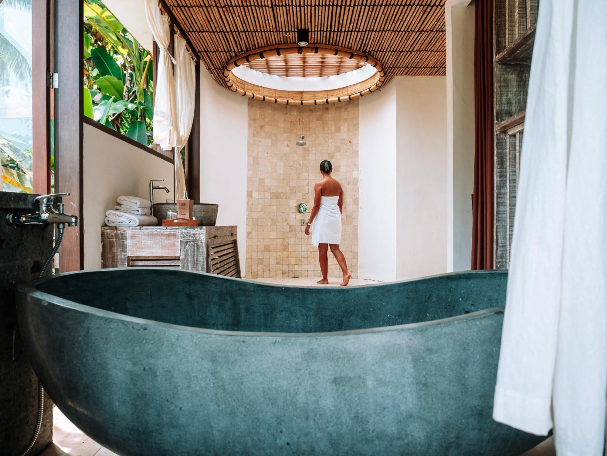 Вилла Tirta Sari Tampaksiring Экстерьер фото