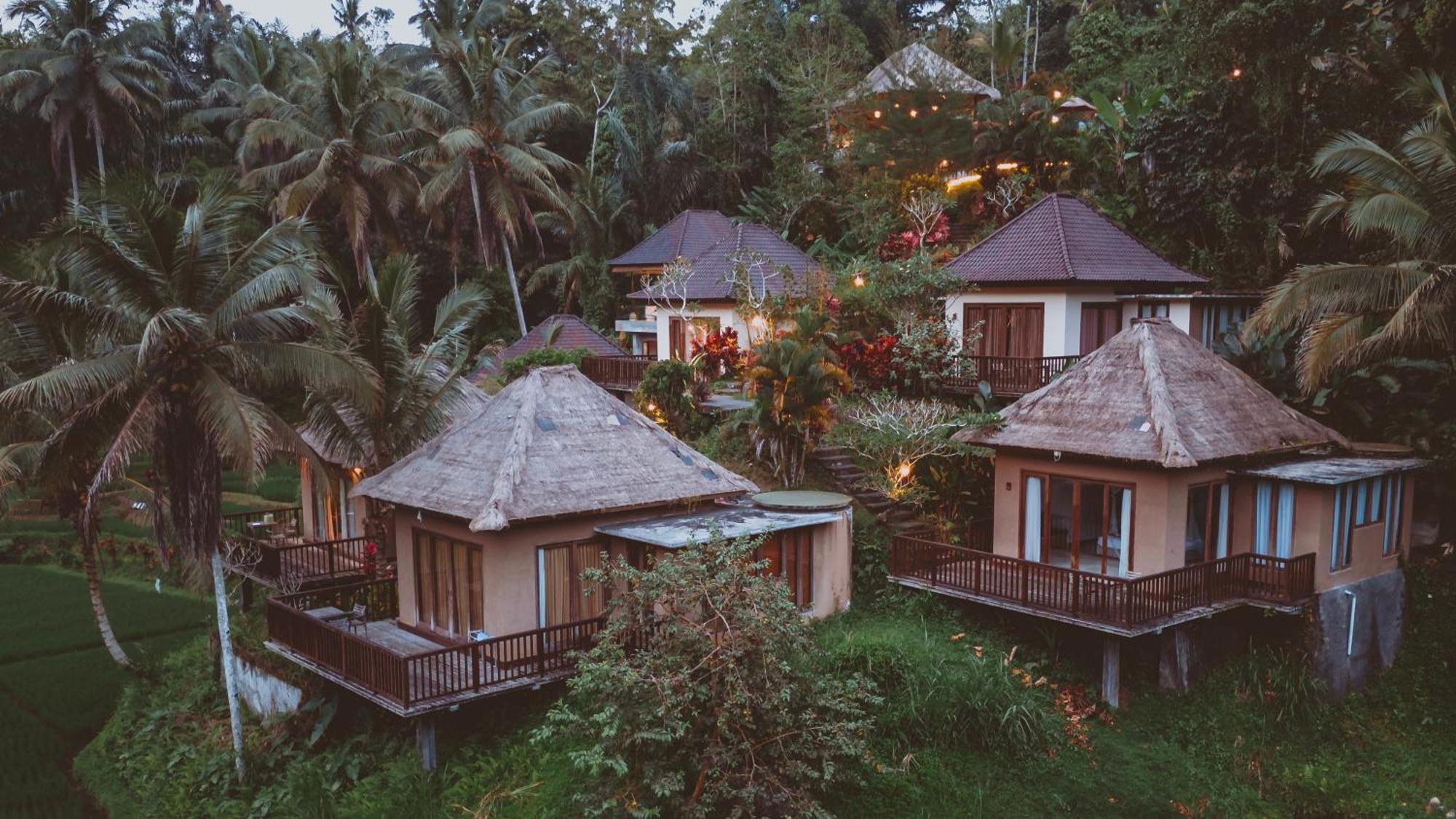 Вилла Tirta Sari Tampaksiring Экстерьер фото